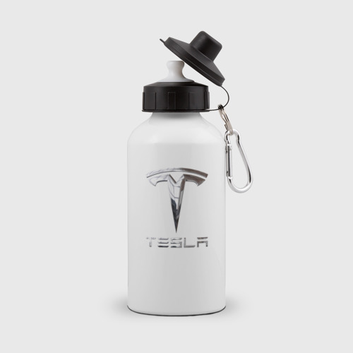 Бутылка спортивная Tesla Logo Тесла Логотип