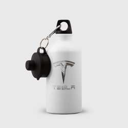 Бутылка спортивная Tesla Logo Тесла Логотип - фото 2