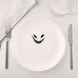 Набор: тарелка + кружка Dead inside black - фото 2