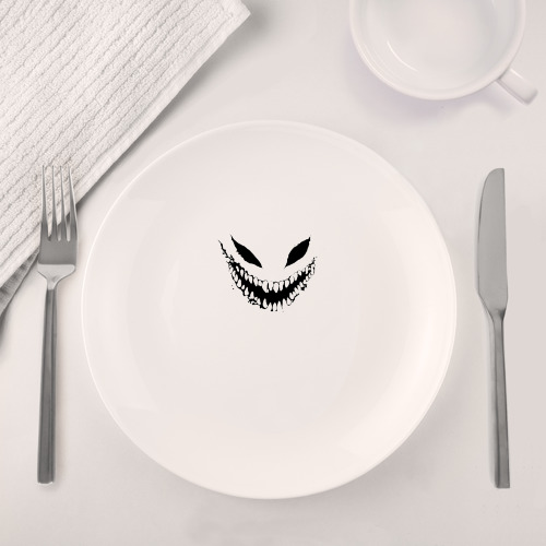 Набор: тарелка + кружка Dead inside black - фото 4