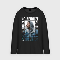 Женский лонгслив oversize хлопок Noize MC Портрет