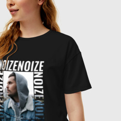 Женская футболка хлопок Oversize Noize MC Портрет - фото 2