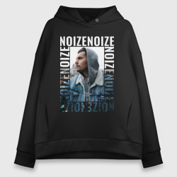 Женское худи Oversize хлопок Noize MC Портрет