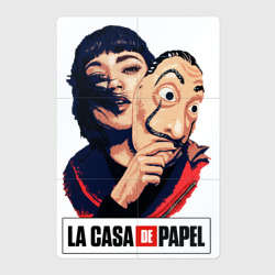 Магнитный плакат 2Х3 Бумажный дом La Casa de Papel