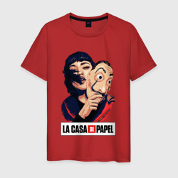 Мужская футболка хлопок Бумажный дом La Casa de Papel