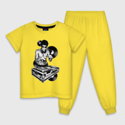 Детская пижама хлопок Bruce Lee - Vinyl Dj