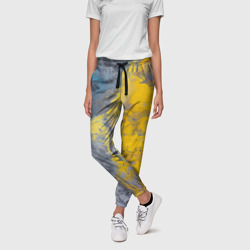 Женские брюки 3D Извержение Красок - фото 2