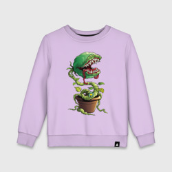 Детский свитшот хлопок Plant - Piranha