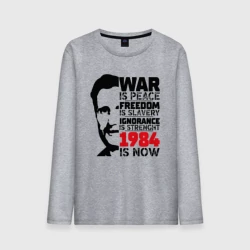 Мужской лонгслив хлопок Джордж Оруэлл 1984