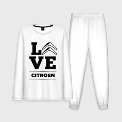 Мужская пижама с лонгсливом хлопок Citroen Love Classic