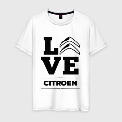 Citroen Love Classic – Мужская футболка хлопок с принтом купить со скидкой в -20%