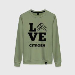 Женский свитшот хлопок Citroen Love Classic