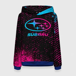 Женская толстовка 3D Subaru Neon Gradient FS