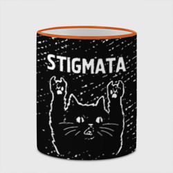 Кружка с полной запечаткой Группа Stigmata и Рок Кот - фото 2
