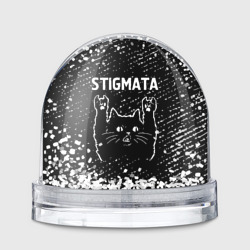 Игрушка Снежный шар Группа Stigmata и Рок Кот