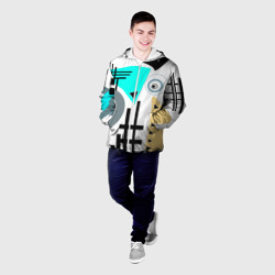 Мужская куртка 3D Абстрактный современный дизайн - фото 2