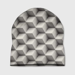 Шапка 3D 3D Куб Оптическая иллюзия Cube