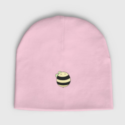 Детская шапка демисезонная Круглая маленькая пчелка