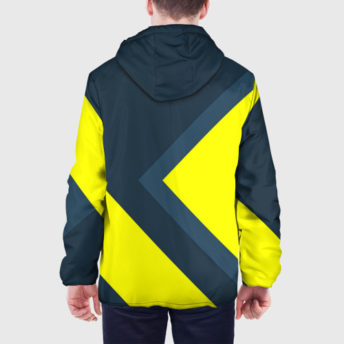 Мужская куртка 3D Геометрическая Стрелка, цвет 3D печать - фото 5