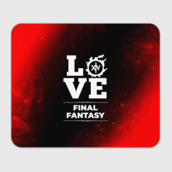 Прямоугольный коврик для мышки Final Fantasy Love Классика