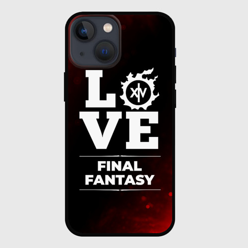 Чехол для iPhone 13 mini Final Fantasy Love Классика