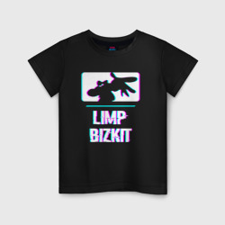 Детская футболка хлопок Limp Bizkit Glitch Rock