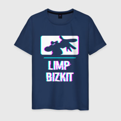 Мужская футболка хлопок Limp Bizkit Glitch Rock