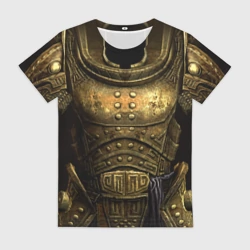 Женская футболка 3D Двемерская броня из Skyrim