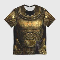 Мужская футболка 3D Двемерская броня из Skyrim