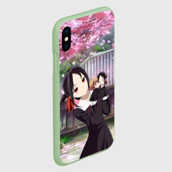 Чехол для iPhone XS Max матовый Кагуя - Синомия Love is war Госпожа - фото 2