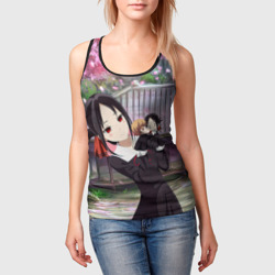 Женская майка 3D Кагуя - Синомия Love is war Госпожа - фото 2