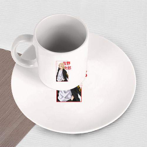 Набор: тарелка + кружка Майки - Сано Мандзиро Токийские мстители - фото 3