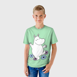 Детская футболка 3D Муми-тролль Танцует - фото 2