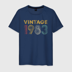 Винтаж 1983 – Мужская футболка хлопок с принтом купить со скидкой в -20%