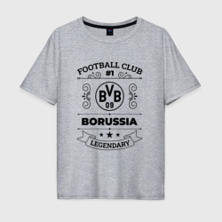 Мужская футболка хлопок Oversize Borussia: Football Club Number 1 Legendary