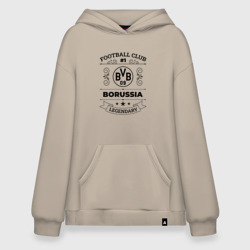 Худи SuperOversize хлопок Borussia: Football Club Number 1 Legendary