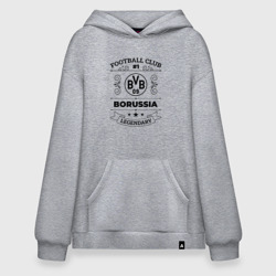 Худи SuperOversize хлопок Borussia: Football Club Number 1 Legendary