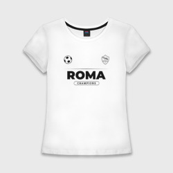Женская футболка хлопок Slim Roma Униформа Чемпионов