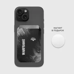 Картхолдер Magsafe магнитный Warframe Glitch на темном фоне - FS - фото 2