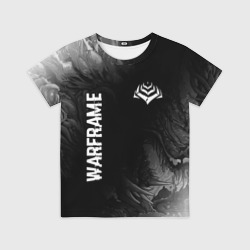 Детская футболка 3D Warframe Glitch на темном фоне - FS