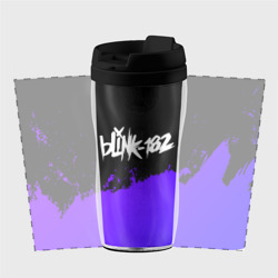 Термокружка-непроливайка Blink 182 Purple Grunge - фото 2