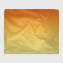 Плед 3D Оранжевый, желтый градиент