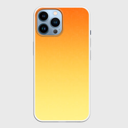 Чехол для iPhone 14 Pro Max Оранжевый, желтый градиент