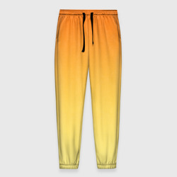 Мужские брюки 3D Оранжевый, желтый градиент
