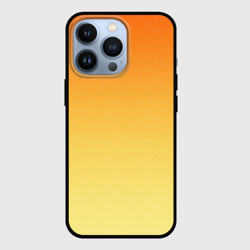 Чехол для iPhone 13 Pro Оранжевый, желтый градиент