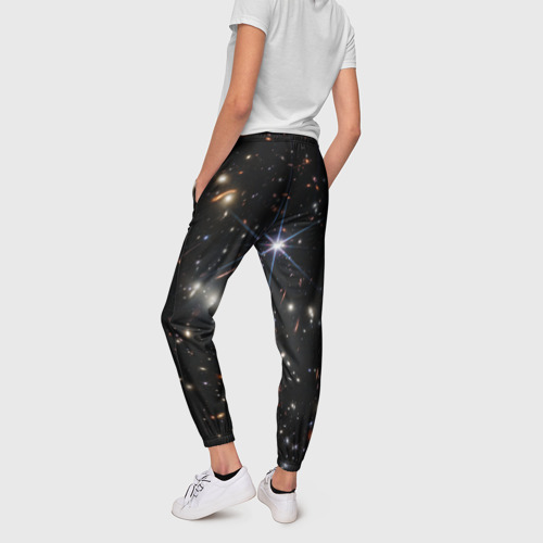 Женские брюки 3D Новое изображение ранней вселенной от Джеймса Уэбба, цвет 3D печать - фото 4