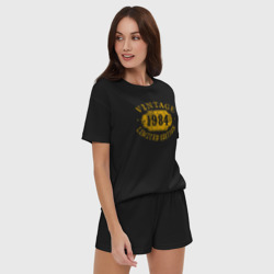 Женская пижама с шортиками хлопок Винтаж 1984 лимитированная серия - фото 2