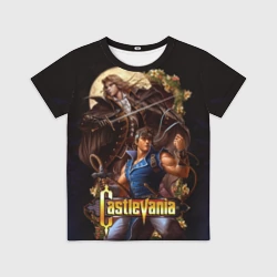 Детская футболка 3D Castlevania - Leon & Alucard