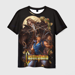Мужская футболка 3D Castlevania - Leon & Alucard