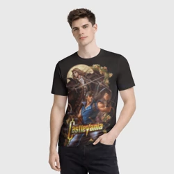 Мужская футболка 3D Castlevania - Leon & Alucard - фото 2